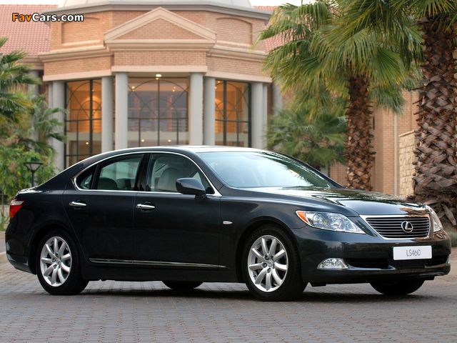 Photos of Lexus LS 460 ZA-spec (USF40) 2006–09 (640 x 480)