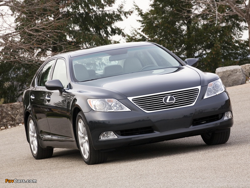 Photos of Lexus LS 460 (USF40) 2006–09 (800 x 600)