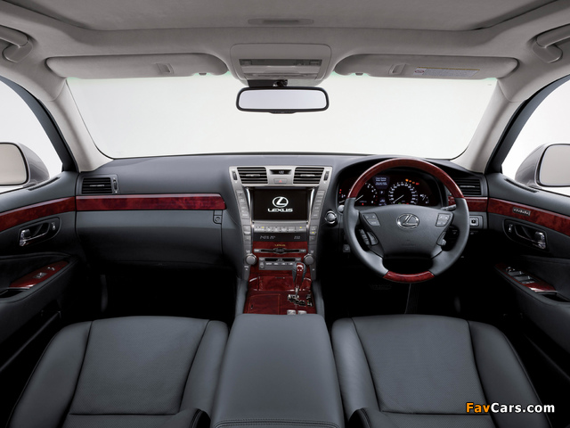 Photos of Lexus LS 460 AU-spec (USF40) 2007–09 (640 x 480)