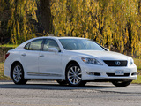 Photos of Lexus LS 460 Sport (USF40) 2009–12