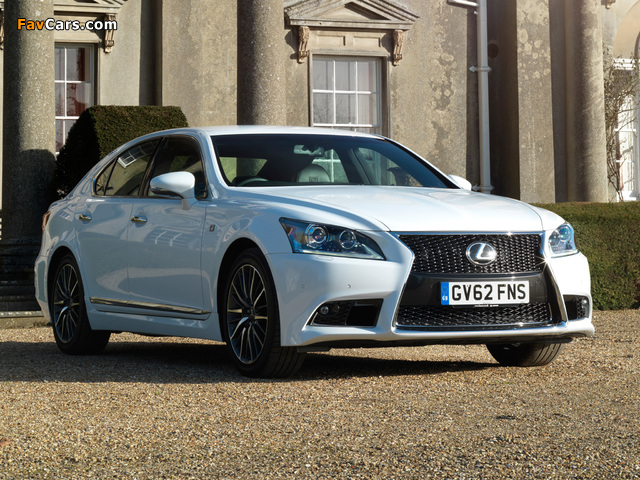 Photos of Lexus LS 460 F-Sport UK-spec 2012 (640 x 480)