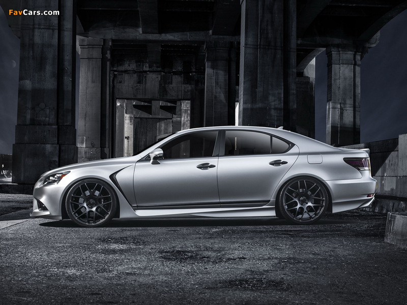 Photos of Lexus Project LS 460 F-Sport by Five Axis 2012 (800 x 600)