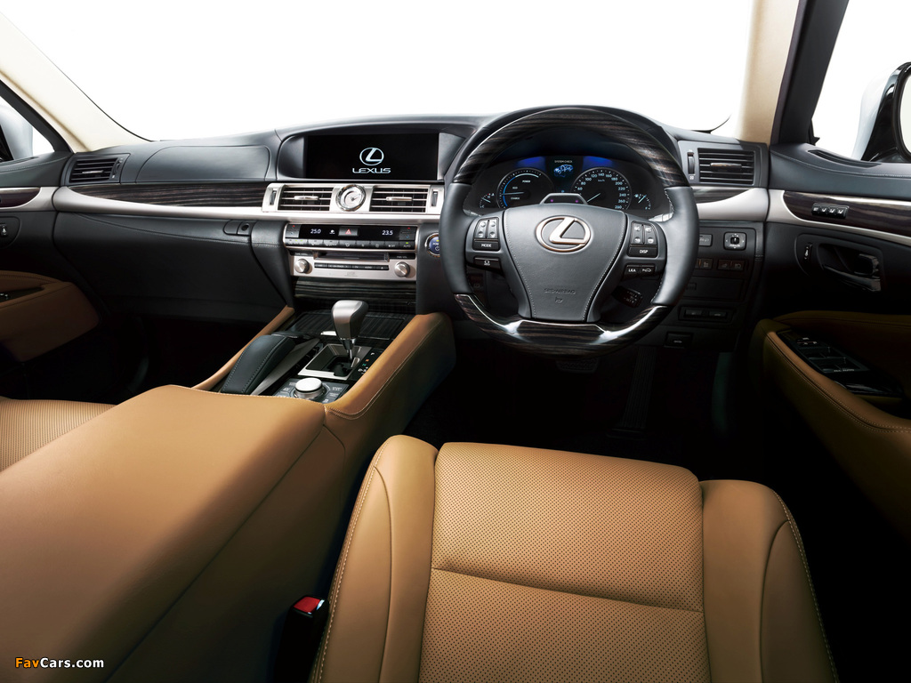 Photos of Lexus LS 600h JP-spec 2012 (1024 x 768)