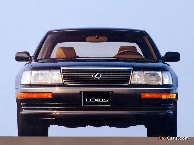 Pictures of Lexus LS 400 EU-spec (UCF10) 1989–94 (640 x 480)
