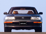 Pictures of Lexus LS 400 EU-spec (UCF10) 1989–94
