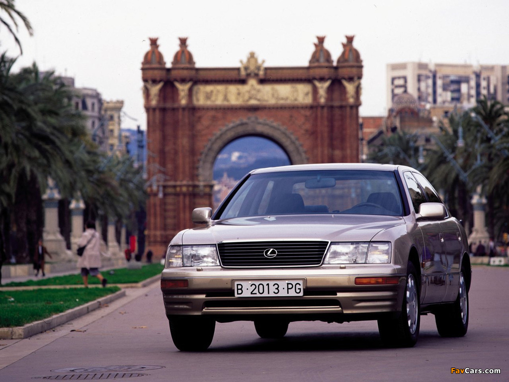Pictures of Lexus LS 400 (UCF20) 1995–97 (1024 x 768)