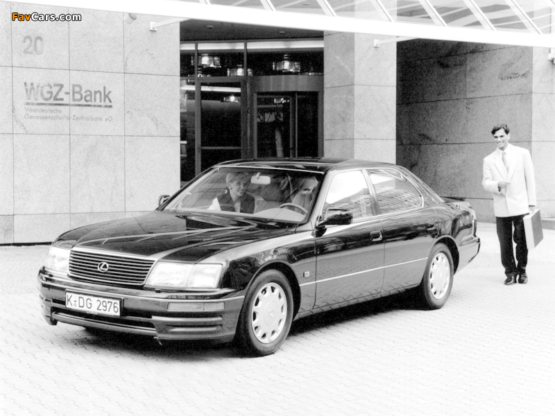 Pictures of Lexus LS 400 EU-spec (UCF20) 1995–97 (800 x 600)