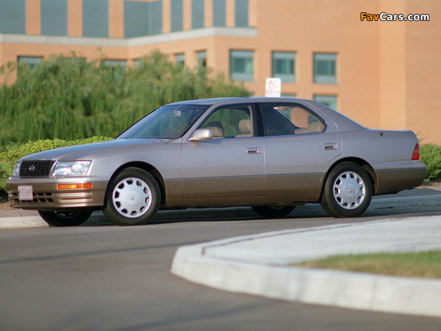 Pictures of Lexus LS 400 (UCF20) 1995–97 (640 x 480)