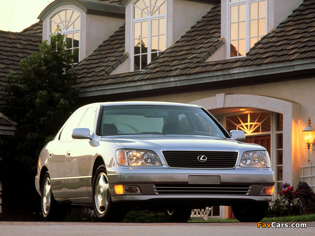Pictures of Lexus LS 400 (UCF20) 1997–2000 (640 x 480)