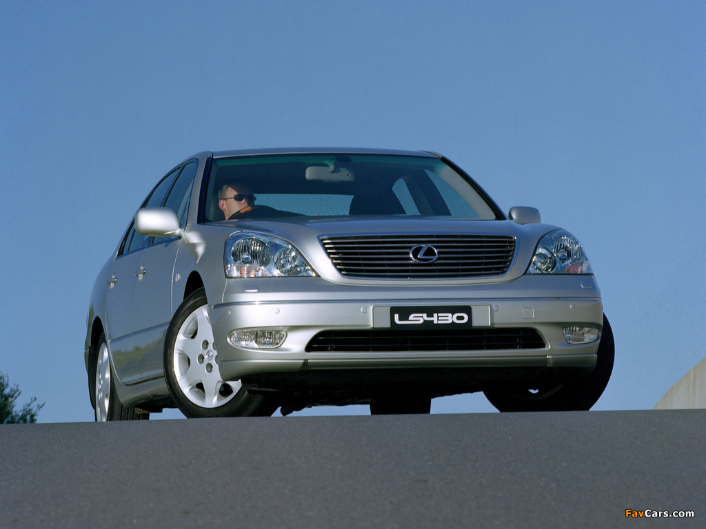 Pictures of Lexus LS 430 AU-spec (UCF30) 2000–03 (1024 x 768)