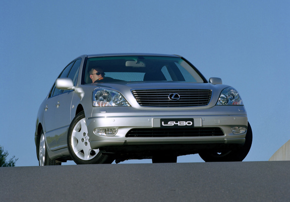 Pictures of Lexus LS 430 AU-spec (UCF30) 2000–03