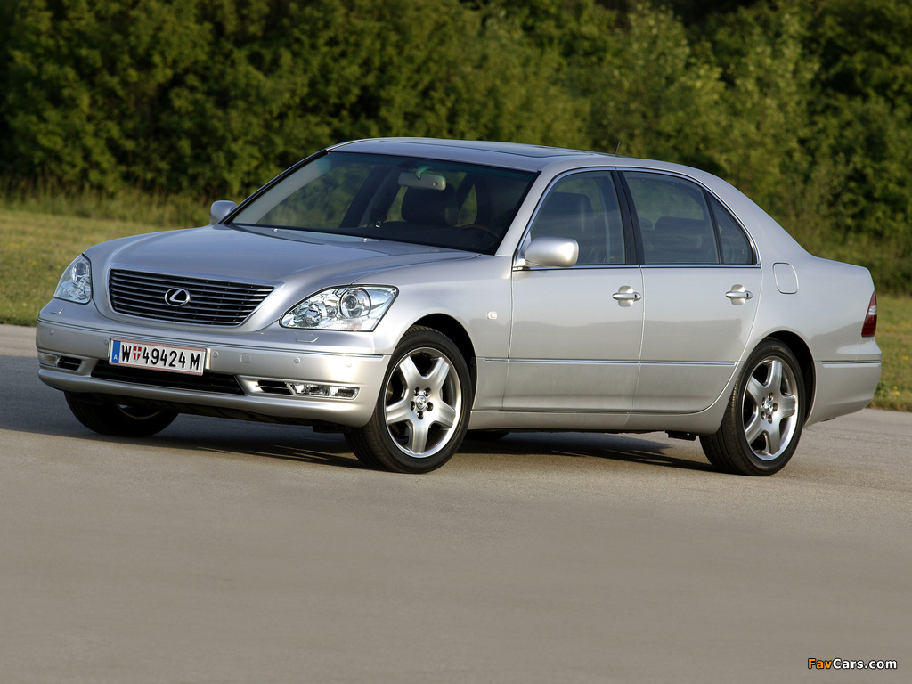 Pictures of Lexus LS 430 EU-spec (UCF30) 2003–06 (1024 x 768)
