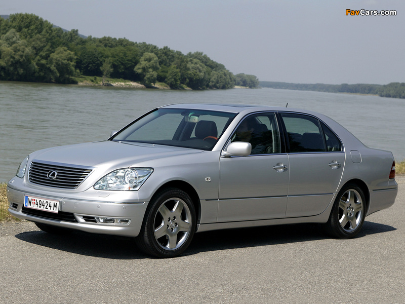 Pictures of Lexus LS 430 EU-spec (UCF30) 2003–06 (800 x 600)