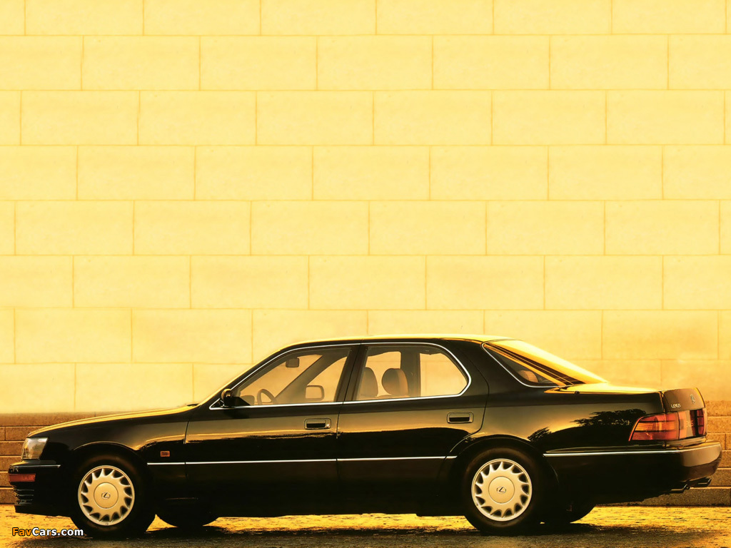 Lexus LS 400 EU-spec (UCF10) 1989–94 wallpapers (1024 x 768)