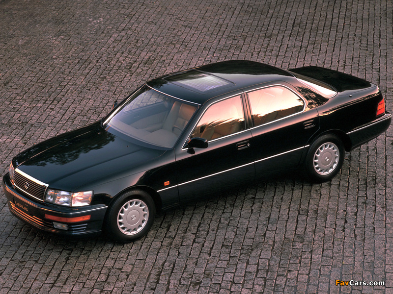 Lexus LS 400 EU-spec (UCF10) 1989–94 wallpapers (800 x 600)