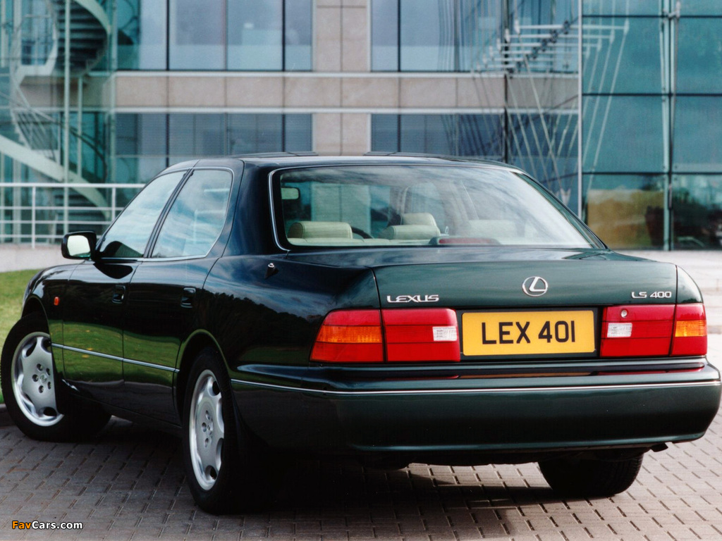 Lexus LS 400 UK-spec (UCF20) 1997–2000 wallpapers (1024 x 768)