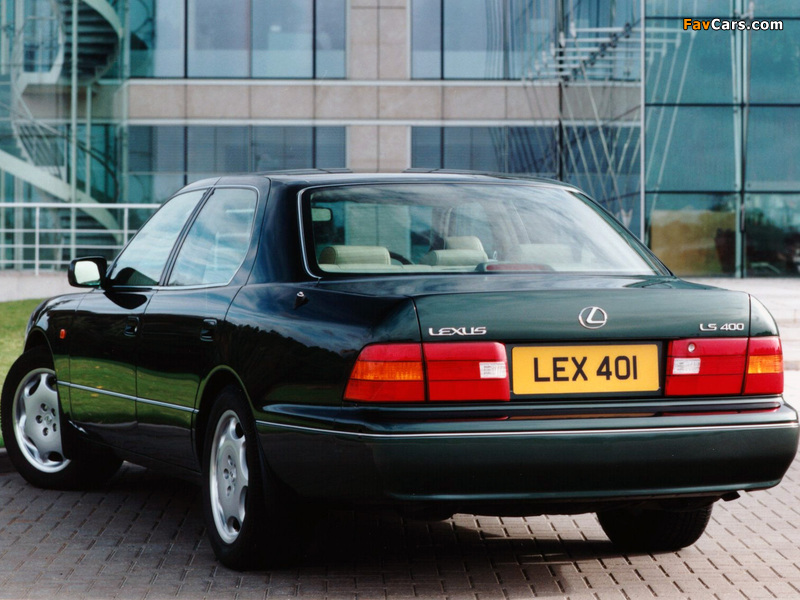 Lexus LS 400 UK-spec (UCF20) 1997–2000 wallpapers (800 x 600)