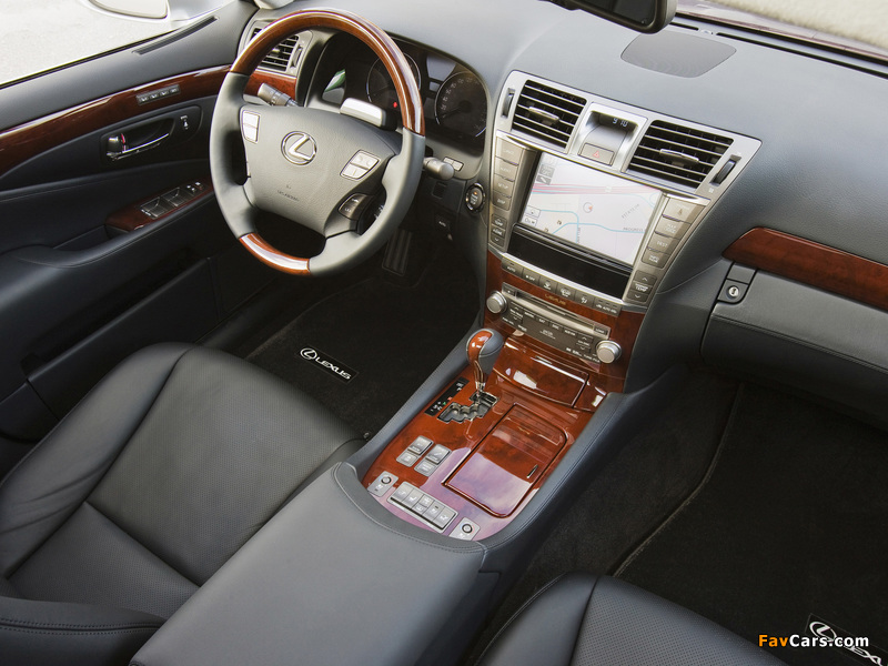 Lexus LS 460L AWD (USF41) 2009–12 wallpapers (800 x 600)