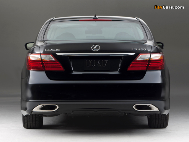 Lexus LS 460 Touring Edition (USF40) 2011–12 wallpapers (640 x 480)