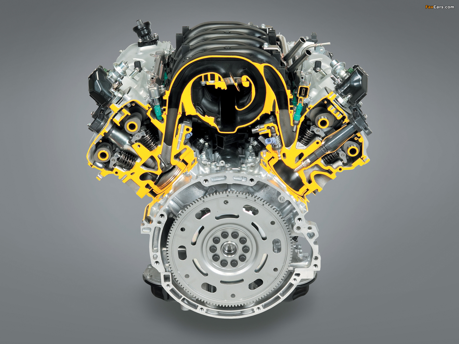Engines Toyota 1UR-FSE wallpapers (1600 x 1200)