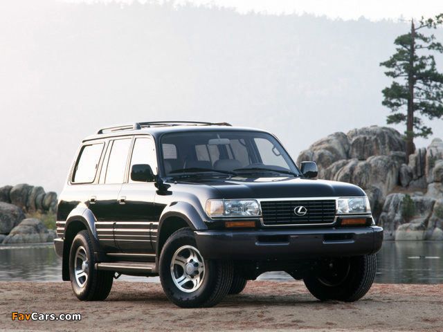 Images of Lexus LX 450 (FZJ80) 1996–97 (640 x 480)