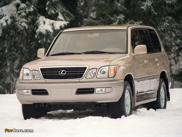 Images of Lexus LX 470 (UZJ100) 1998–2001 (640 x 480)