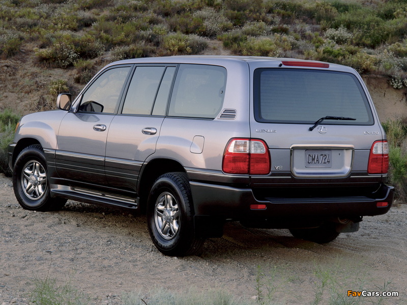 Images of Lexus LX 470 (UZJ100) 2001–03 (800 x 600)