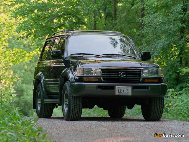 Lexus LX 450 (FZJ80) 1996–97 photos (640 x 480)