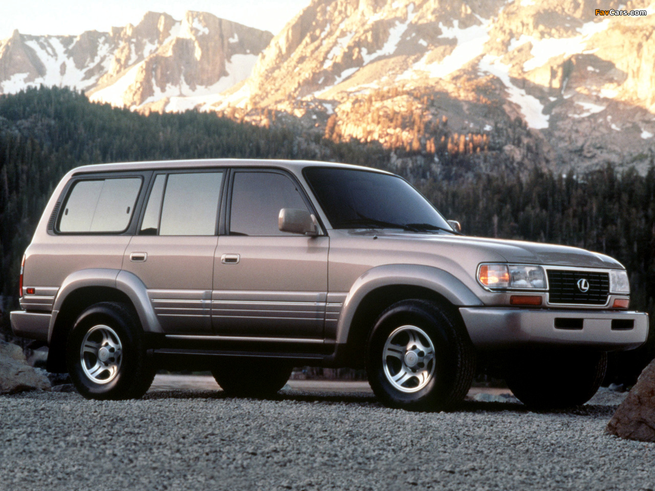 Lexus LX 450 (FZJ80) 1996–97 wallpapers (1280 x 960)