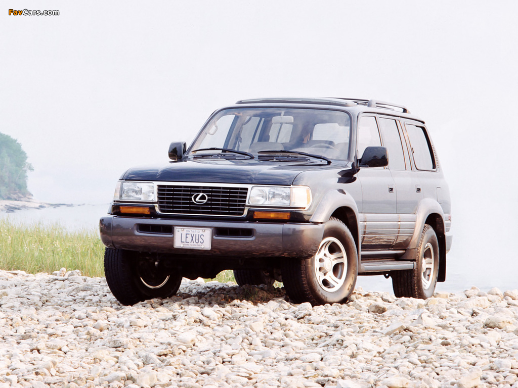 Lexus LX 450 (FZJ80) 1996–97 wallpapers (1024 x 768)