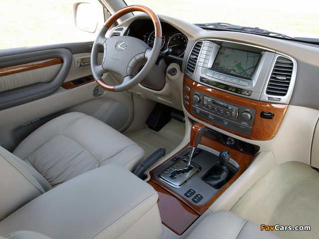 Lexus LX 470 (UZJ100) 2005–07 pictures (640 x 480)