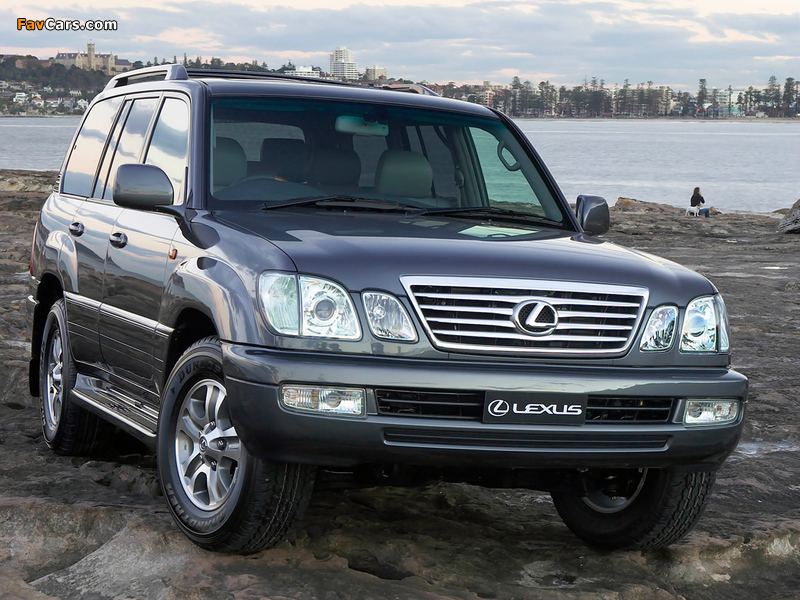 Photos of Lexus LX 470 AU-spec (UZJ100) 2005–07 (800 x 600)