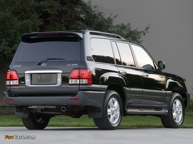 Photos of Lexus LX 470 Limited Edition (UZJ100) 2007 (640 x 480)