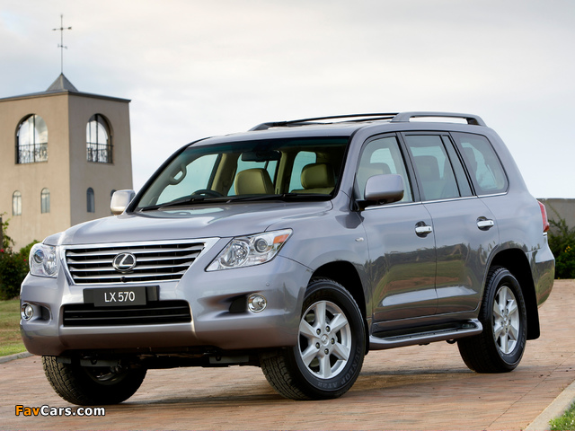 Pictures of Lexus LX 570 AU-spec (URJ200) 2008–12 (640 x 480)