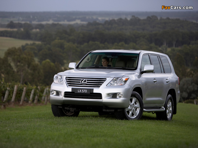 Pictures of Lexus LX 570 AU-spec (URJ200) 2008–12 (640 x 480)