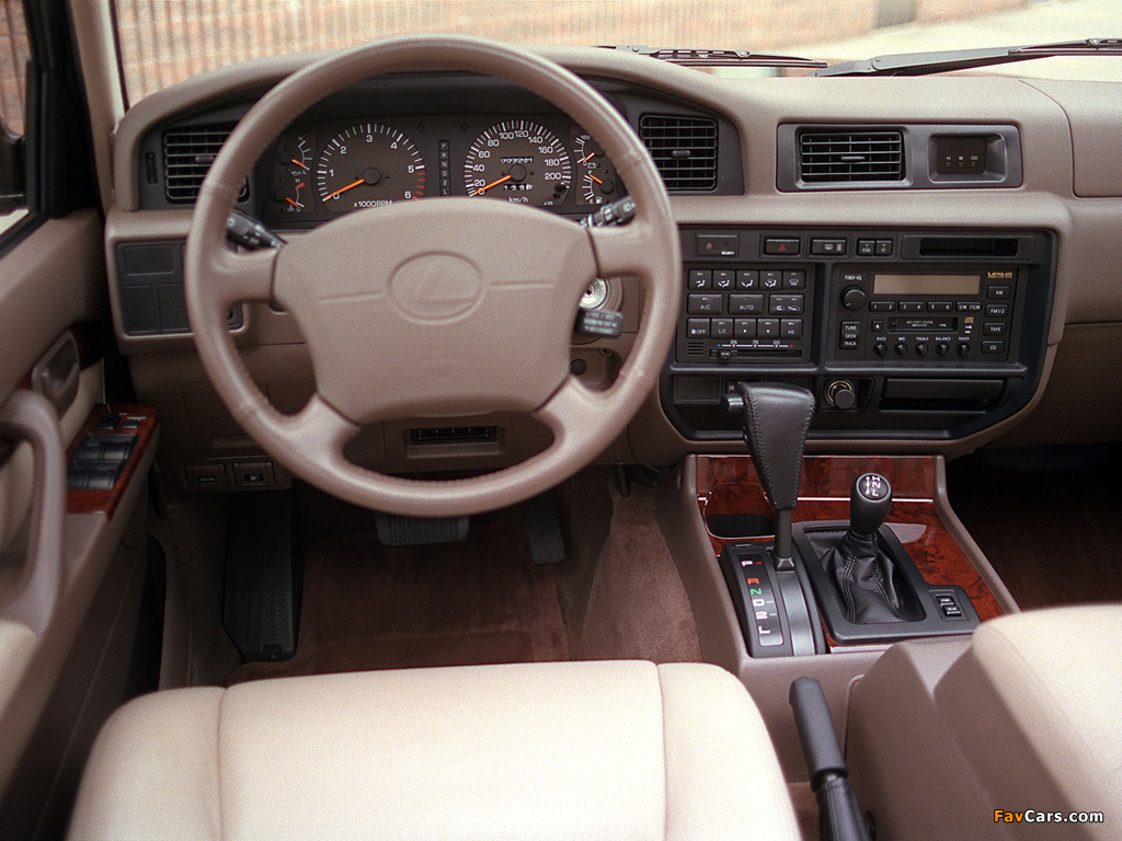 Lexus LX 450 (FZJ80) 1996–97 wallpapers (1024 x 768)