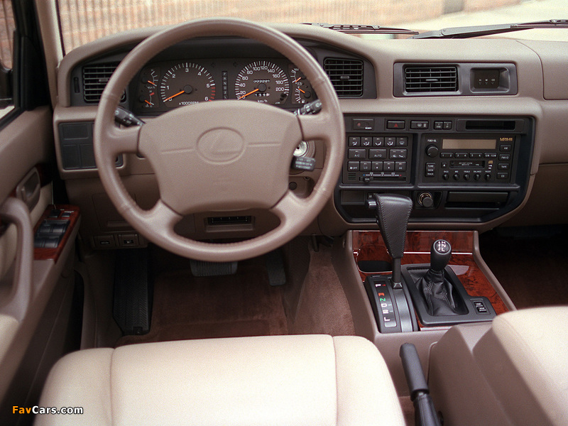 Lexus LX 450 (FZJ80) 1996–97 wallpapers (800 x 600)