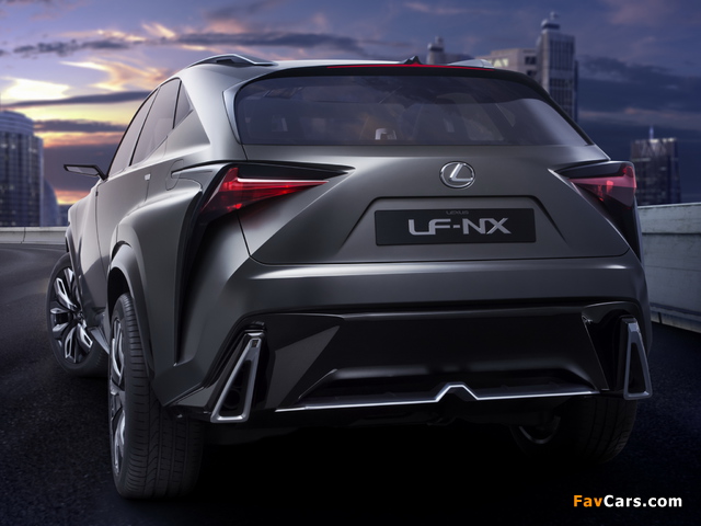 Lexus LF-NX Turbo Concept 2013 images (640 x 480)