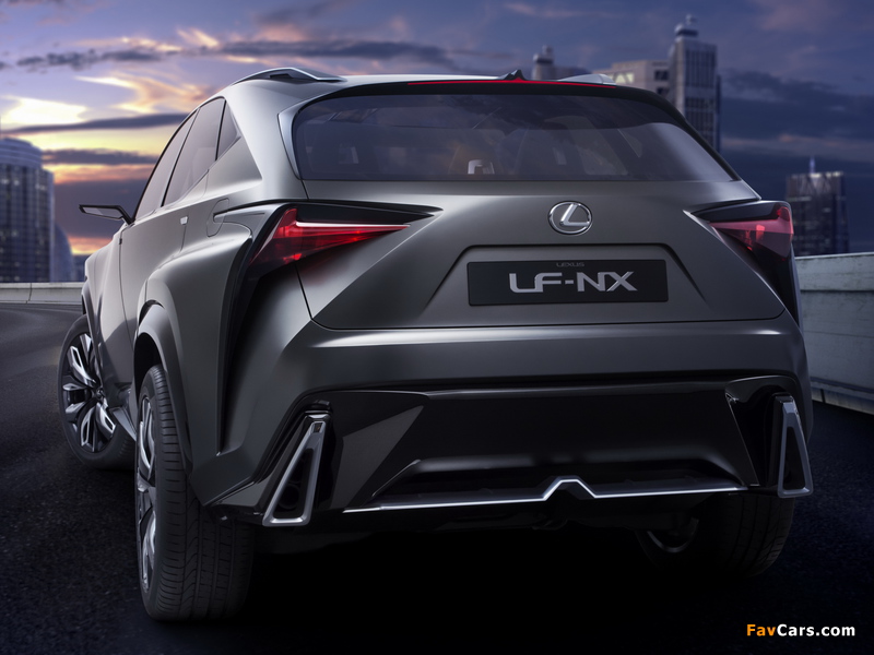 Lexus LF-NX Turbo Concept 2013 images (800 x 600)