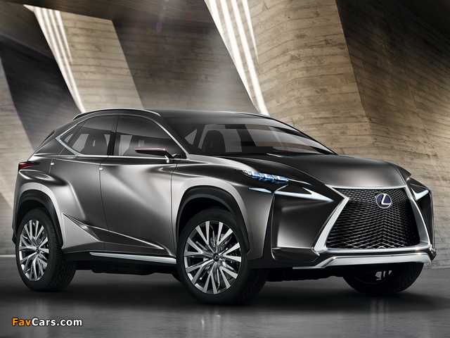 Lexus LF-NX Concept 2013 images (640 x 480)