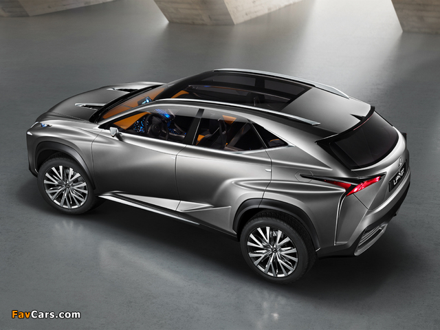 Lexus LF-NX Concept 2013 photos (640 x 480)