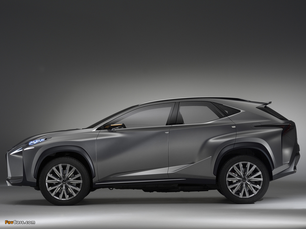 Lexus LF-NX Concept 2013 pictures (1024 x 768)