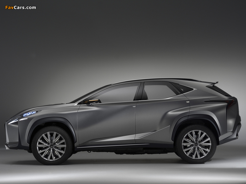 Lexus LF-NX Concept 2013 pictures (800 x 600)