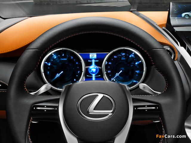 Lexus LF-NX Concept 2013 wallpapers (640 x 480)