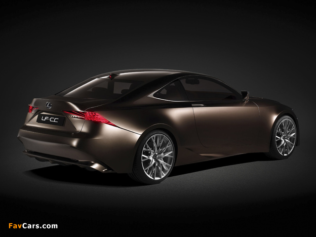 Lexus LF-CC Concept 2012 photos (640 x 480)