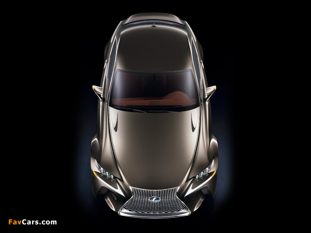 Lexus LF-CC Concept 2012 wallpapers (640 x 480)