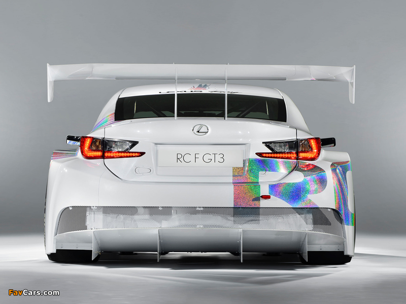 Lexus RC F GT3 Concept 2014 pictures (800 x 600)