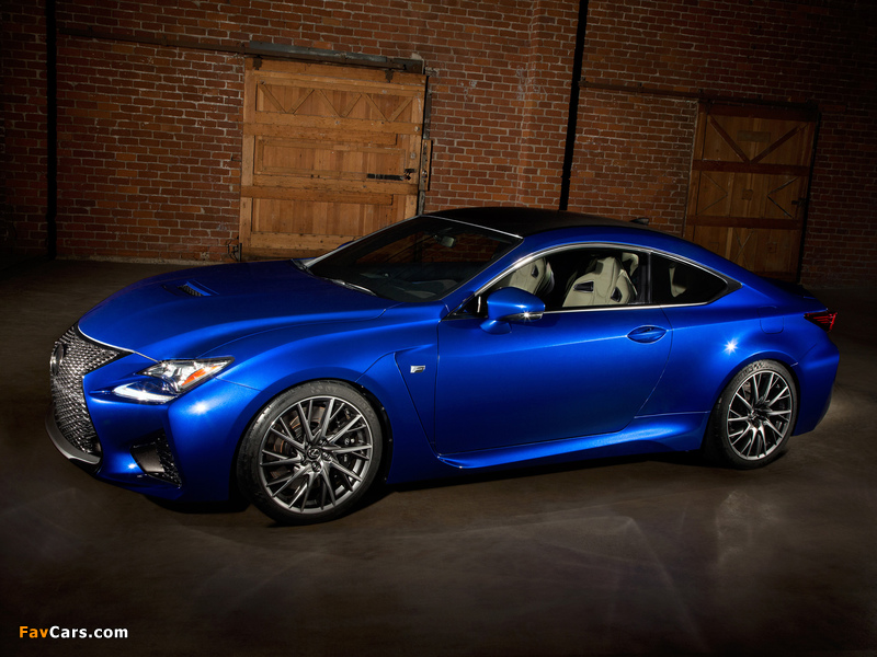 Lexus RC F 2014 wallpapers (800 x 600)