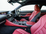 Lexus RC 300h F-Sport UK-spec 2015 pictures
