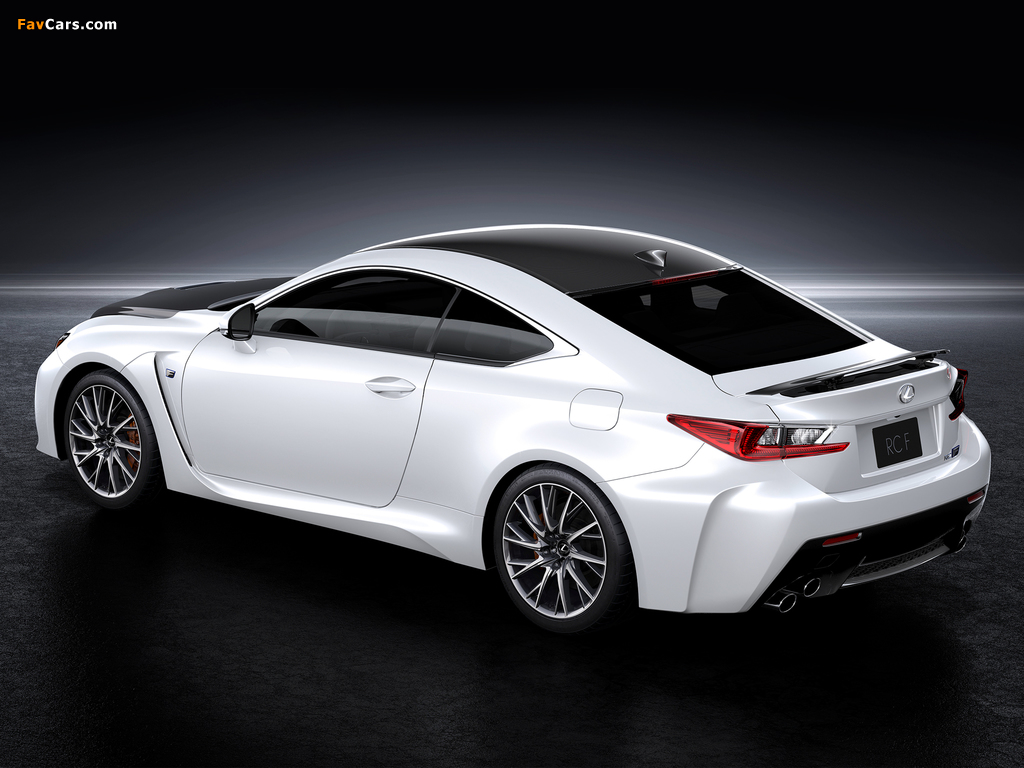 Lexus RC F 2014 wallpapers (1024 x 768)